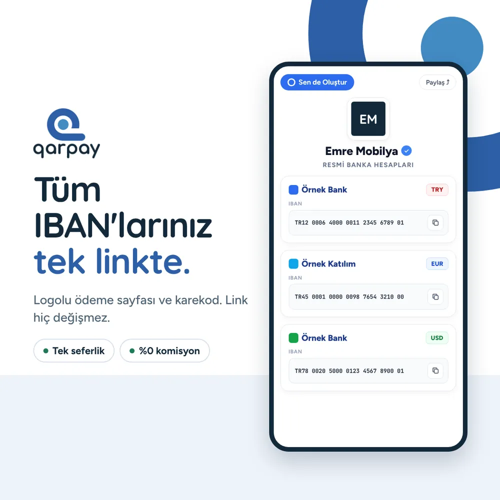 QarPay IBAN Linki