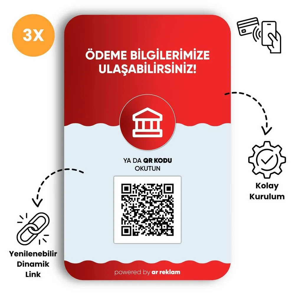 Küçük Boy NFC & QR Kart örneği