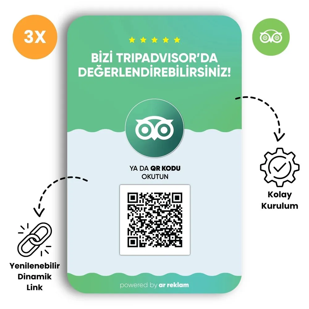 Küçük Boy NFC & QR Kart örneği