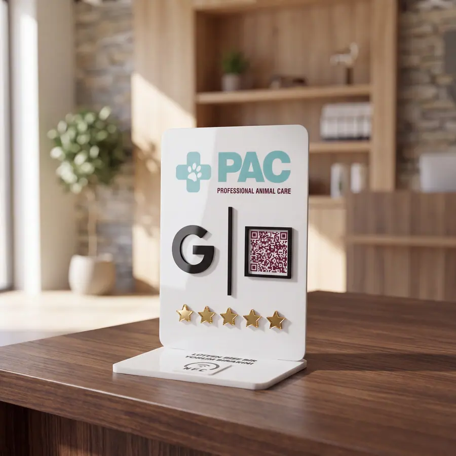 1 QR + 1 NFC örneği