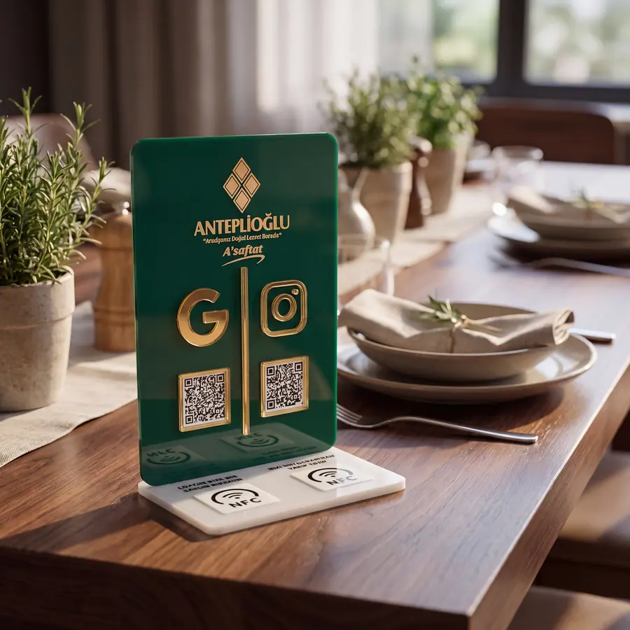 2 QR + 2 NFC örneği