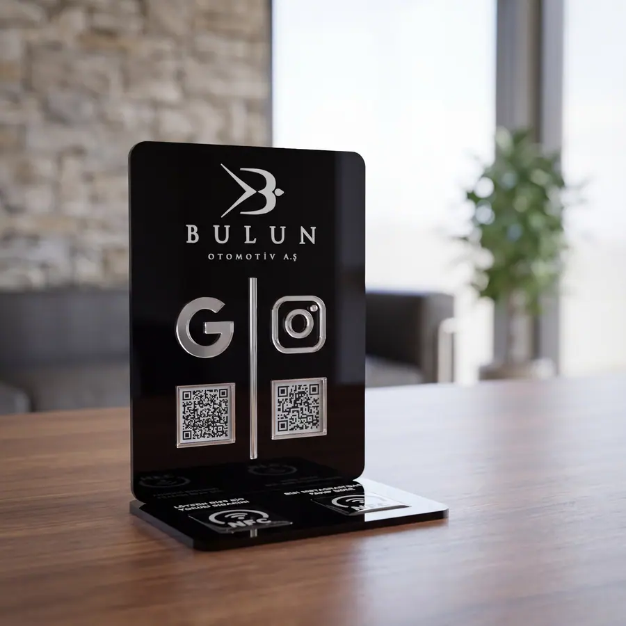 2 QR + 2 NFC örneği