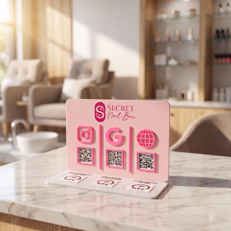 3 QR + 3 NFC örneği