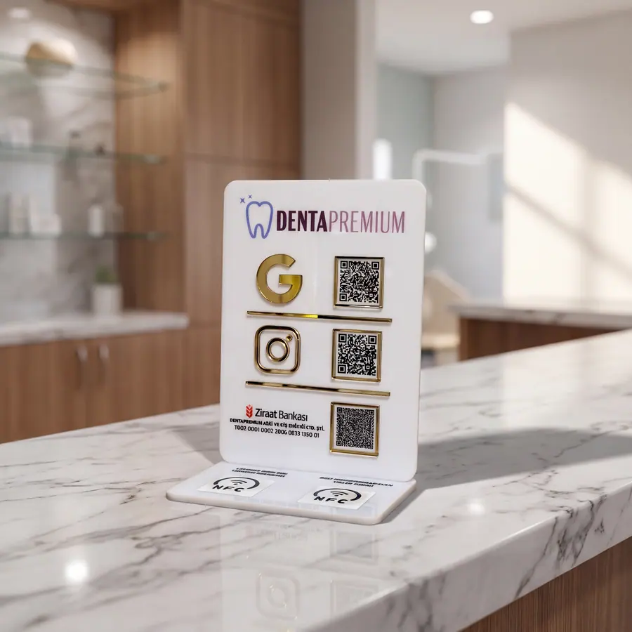 3 QR + 2 NFC örneği