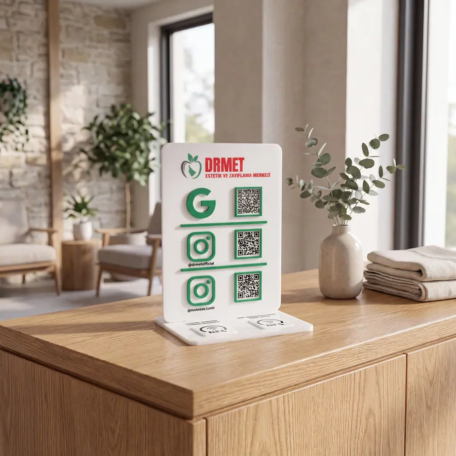 3 QR + 2 NFC örneği